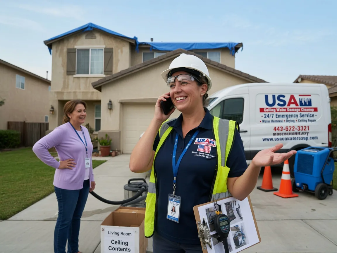Ceiling Water Damage Restoration Milam, TX FAQs