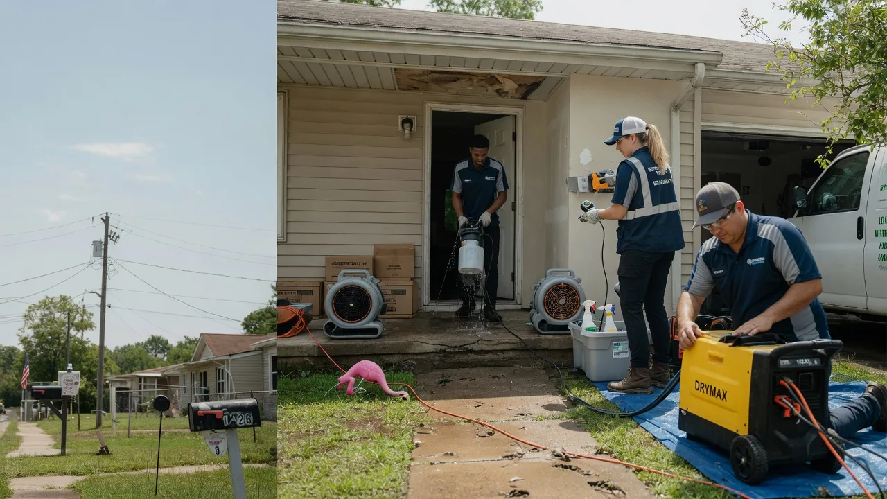 Storm Damage Water Removal in Milam, TX near me